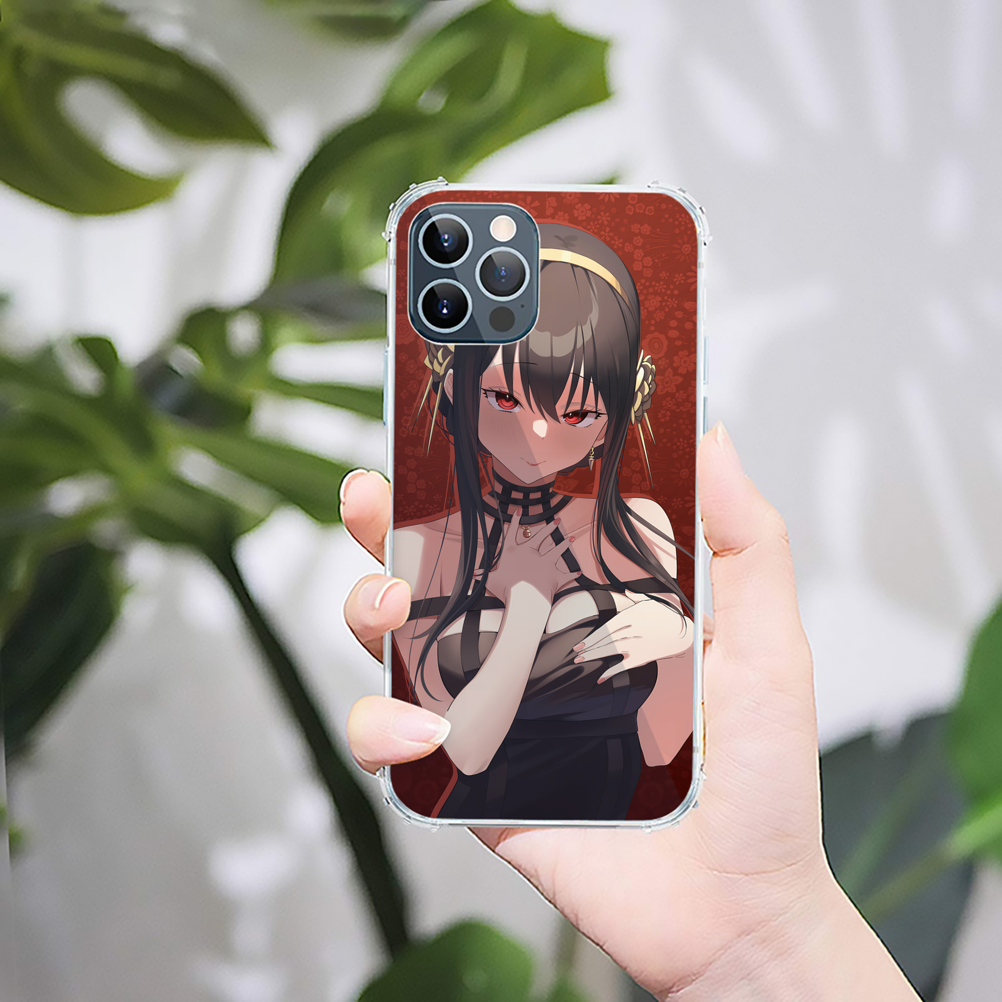 （画像用） SPY×FAMILY间谍家家酒 【iPhone 12シリーズ対応】透明スマホケース（クリアソフトケース）